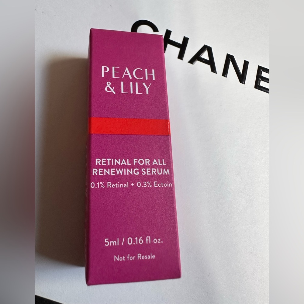 Peach  and Lily Pink and Red Skincare Packaging